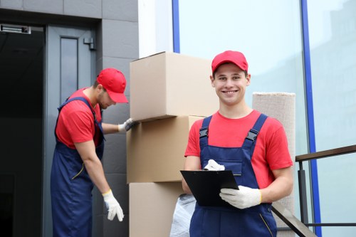 Secure storage units at Belgravia Storage facility