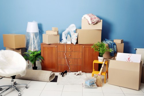 Secure transportation of office furniture