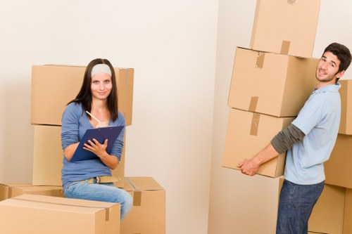 Belgravia Storage team coordinating office move